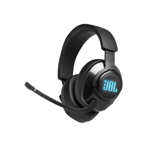 JBL Quantum 400 - Micro-casque - circum-aural - filaire - USB, jack 3,5mm - noir