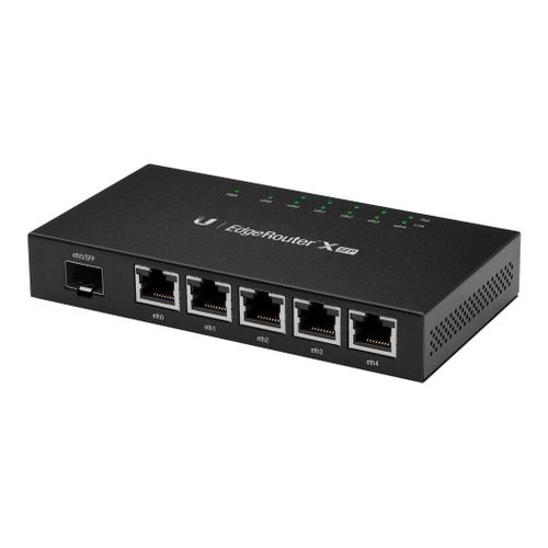 Ubiquiti EdgeRouter X SFP - - routeur - commutateur 5 ports - 1GbE