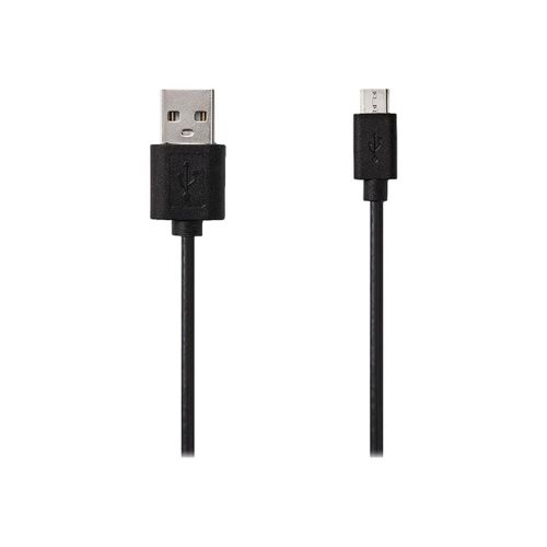 Nedis - Câble USB - USB (M) pour Micro-USB Type B (M) - USB 2.0 - 5 m - rond - noir