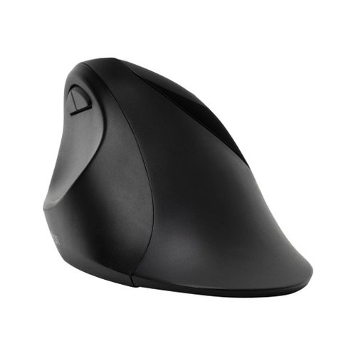 Kensington Pro Fit Ergo Wireless Mouse - Souris - ergonomique - 5 boutons - sans fil - 2.4 GHz, Bluetooth 4.0 LE - récepteur sans fil USB - noir - Pour la vente au détail