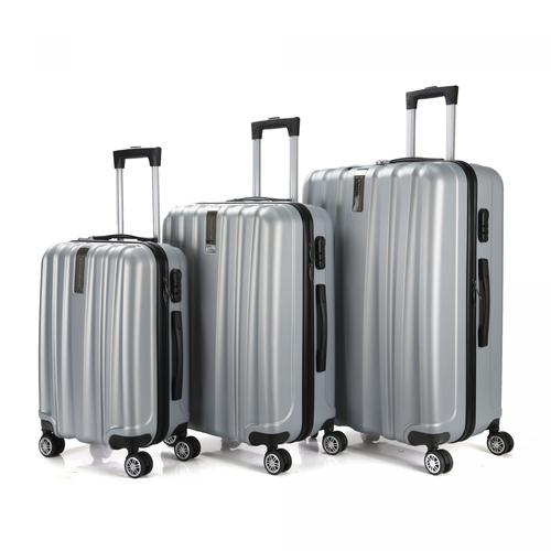 Set de 3 valises - Argent