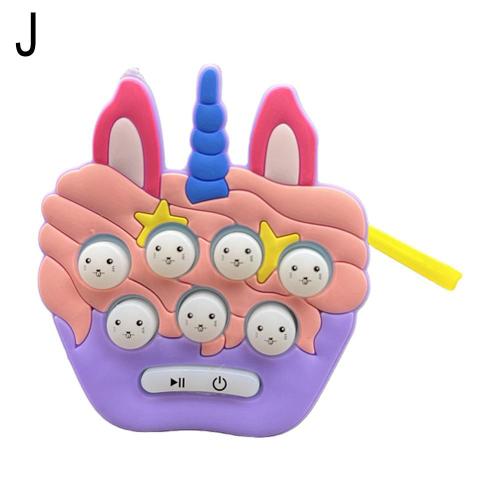 Porte-Cles Lapin Taille Unique, Machine De Jeu A Poussee Rapide, Jouet Amusant Anti-Stress Pour Filles