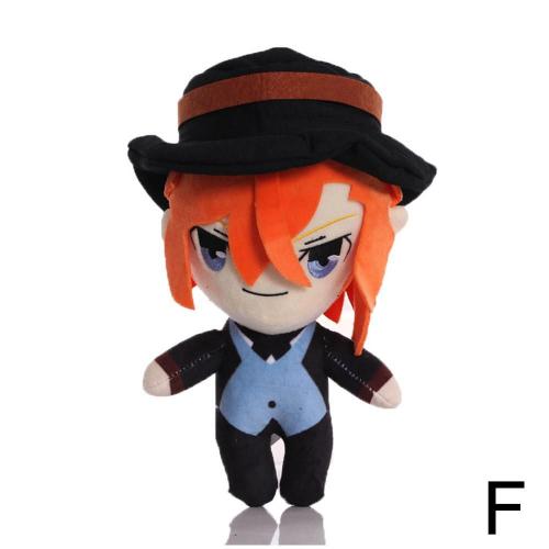 Taille Unique D 25 Cm Anime Bungou Stray Dogs Edogawa Rampo Peluche Poupee Dazai Osamu Nakahara Chuuya Nakajima Atsushi Peluche Peluche Jouets Poupee