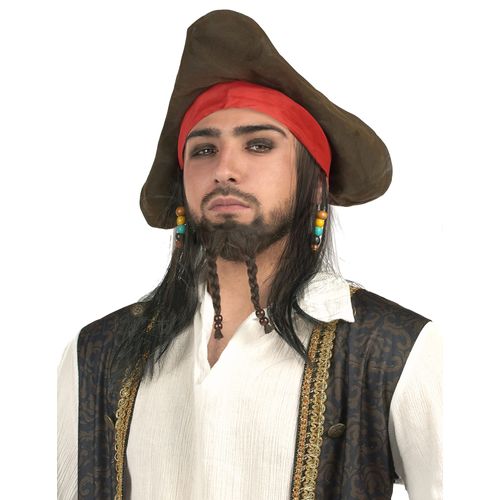 Perruque Chapeau De Pirate Homme