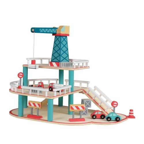 Garage En Bois Avec Grue