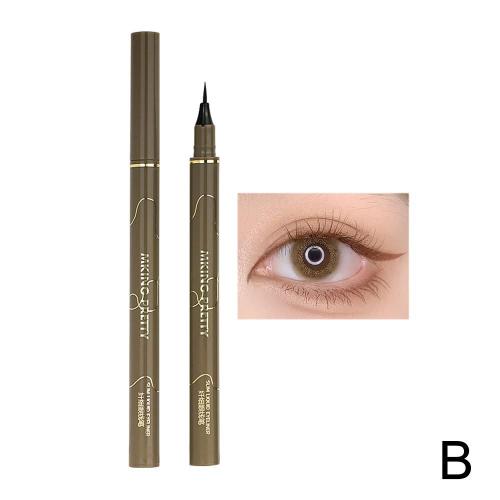 3.8g 03 # Larmes De Rose Ameliorez Vos Yeux Avec Un Crayon Eyeliner Liquide Naturel A Sechage Rapide Longue Duree Et 