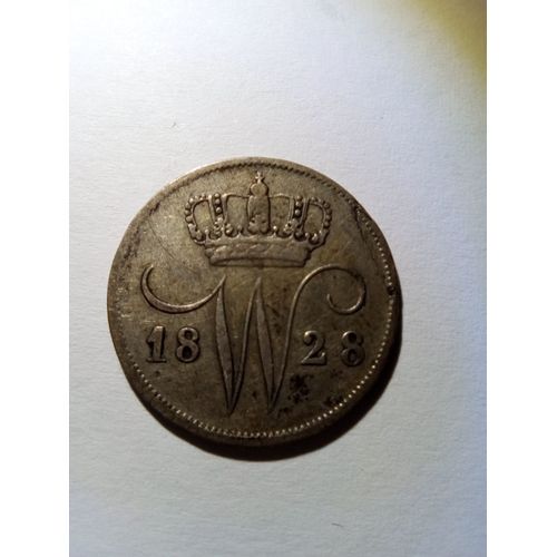 10 Cent Wilhelm I - Pays-Bas - 1828 B - Pièce En Argent