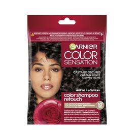 Garnier Color Shampoo Retouch Coloration Permanente Châtain Foncé 