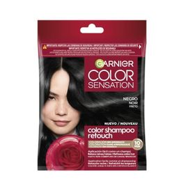 Garnier Color Shampoo Retouch Coloration Permanente Noir 