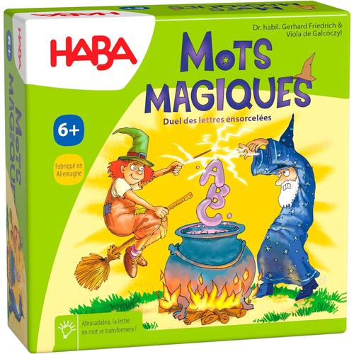 5486 - Mots Magiques - Jeu Éducatif Dès L'age De 6 Ans Pour L'apprentissage Des Lettres