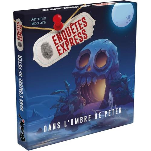 Enquête Express : Dans L'ombre De Peter - Version Française - Jeu De Société - À Partir De 10 Ans - Jeu Coopératif - 2 À 6