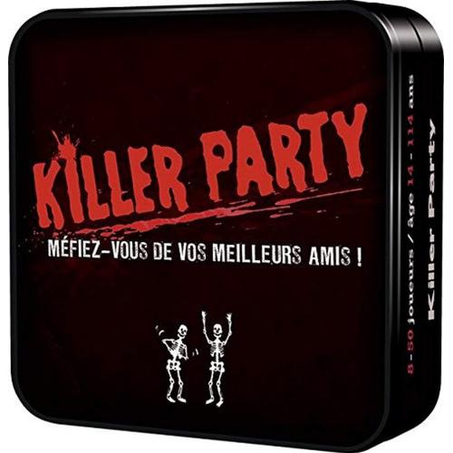 Killer Party : Ancienne Edition Killer Party : Ancienne Edition - Cocktail Games | Killer Party | Jeu De Société | À Partir De 14 Ans | 8 À 50 Joueurs | 4 Heures À