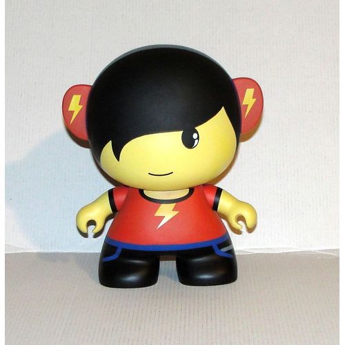 Figurine Monskey Super Heros Eclair Grand Format 19 Cm
