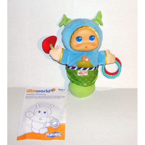 Luxi La Luciole Musical Lumineuse Avec Anneau De Dentition Doudou Musical Mon Copain Luxi Hasbro 2011 Playskool 25cm