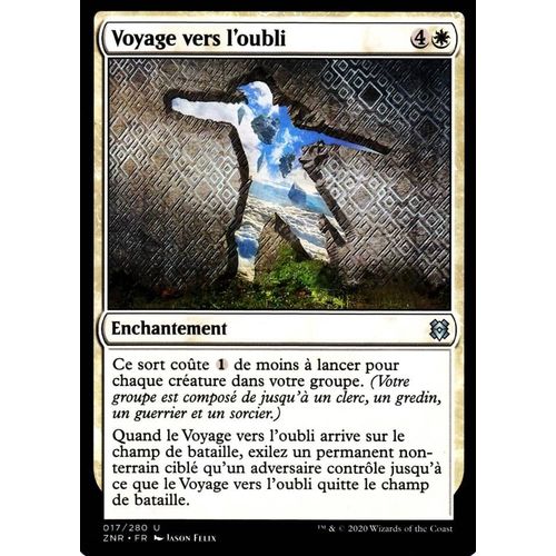 Voyage Vers L'oubli - Mtg - Renaissance De Zendikar - U - 17/280