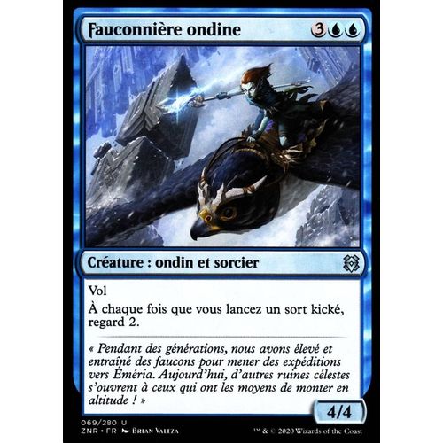 Fauconnière Ondine - Mtg - Renaissance De Zendikar - U - 69/280