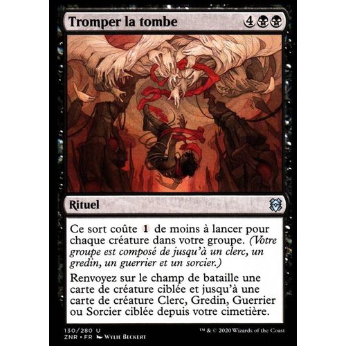 Tromper La Tombe - Mtg - Renaissance De Zendikar - U - 130/280