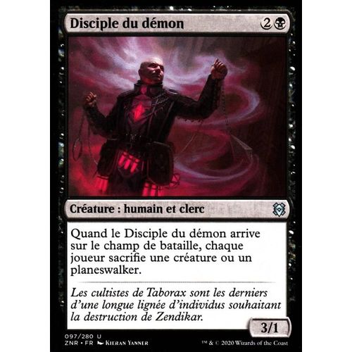 Disciple Du Démon - Mtg - Renaissance De Zendikar - U - 97/280