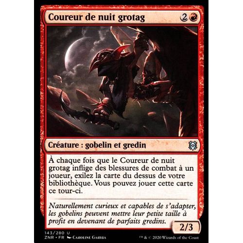 Coureur De Nuit Grotag - Mtg - Renaissance De Zendikar - U - 143/280