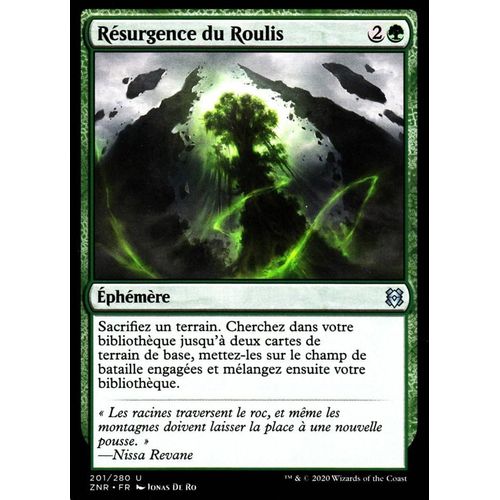 Résurgence Du Roulis - Mtg - Renaissance De Zendikar - U - 201/280