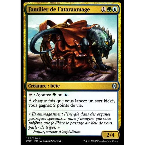 Familier De L'ataraxmage - Mtg - Renaissance De Zendikar - U - 227/280