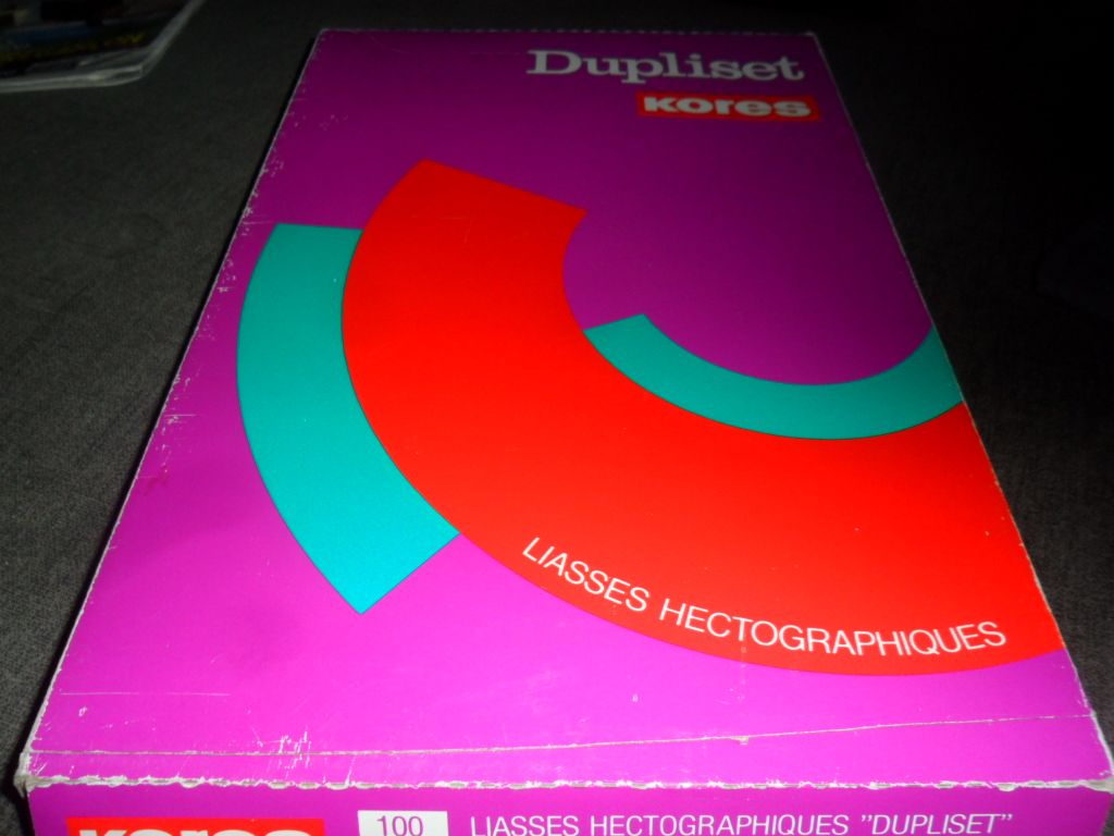 Liasses Hectographiques Dupliset Violet 21x31