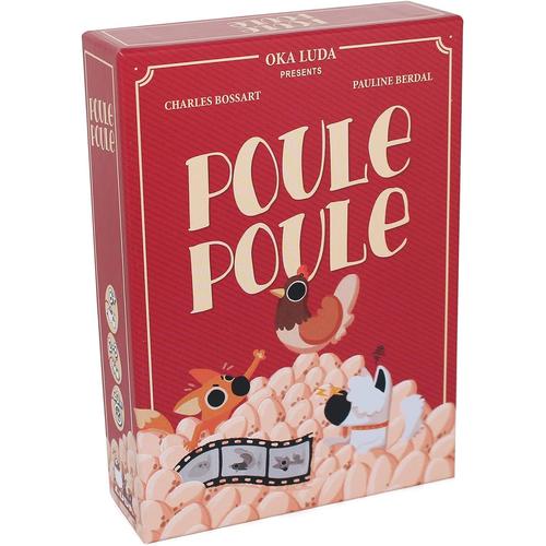 Poule Poule - Jeu De Cartes D'ambiance - Compter Les Oeufs - Jeux De Société Rapidité Et Concentration