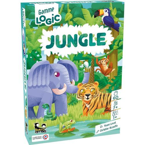 Gamme Logic Jungle - Version Française - Bankiiiz Editions - Jeu De Société - Jeu De Société Enfant - Mode Solo - Jeu De