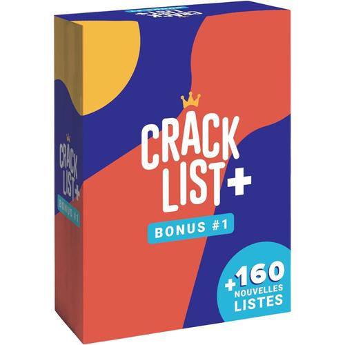 Crack List - Contenu Additionel - Version Française - Nécessite Le Jeu De Base - Encore Plus De Fun Entre Amis Et En Famille -