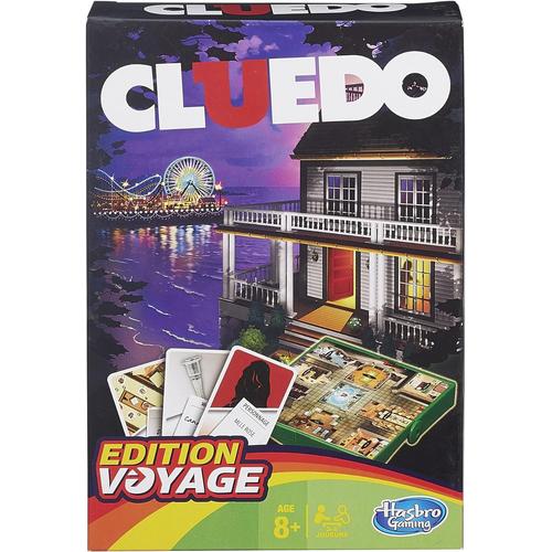 Multicolore Multicolore Cluedo - Jeu De Société Cluedo - Jeu De Voyage - Version Française