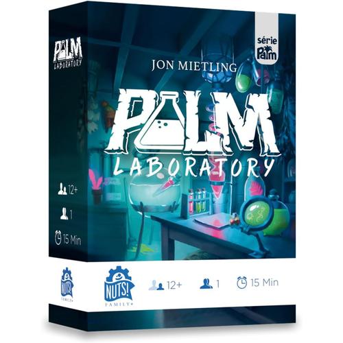 Palm Laboratory - Jeu De Société 1 Joueur- Jeu 12 Ans Et Plus - Jeu Solo - Jeu De Voyage - Simple Et Rapide - Cartes -