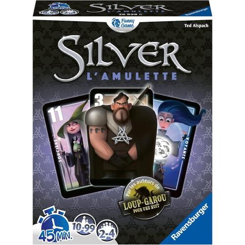 Silver Silver ¿ Silver L'amulette - Jeux De Société - Jeu D'ambiance - Par Les Créateurs De Loup Garou Pour Une Nuit - De 2 À 4 Joueurs À