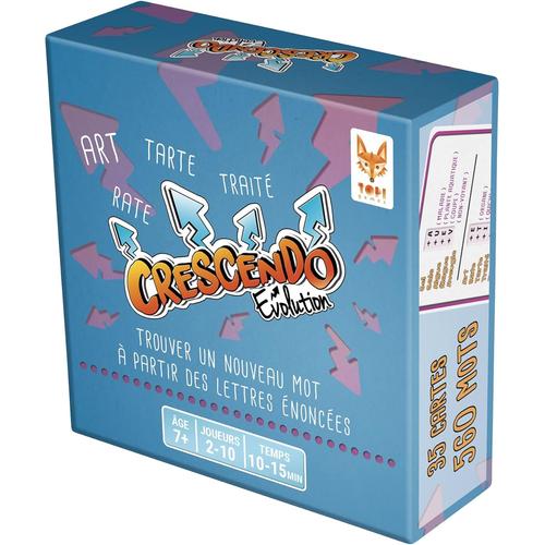 Topi Games - Crescendo Evolution - Cre-Mi-899001 Topi Games - Crescendo Evolution - Cre-Mi-899001 - Crescendo Evolution - Jeu De Société - A Partir De 7 Ans - 2 À 10 Joueurs -