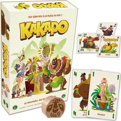 - Kakapo - Nouveau Jeu De Cartes Du Trouduc Ou Jeu Du Président Famille Adultes Humour, Ambiance, Tactique, Stratégie France