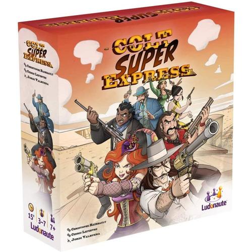 Colt Super Express Jeu De Société - Jeu D'affrontement -Encore Plus Fun Et Dynamique Que Colt Express -