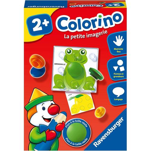 - Jeu Educatif - Colorino La Petite Imagerie - Jeu D'apprentissage Des Couleurs Et Manipulation - Motricité Et Créativité - A Partir