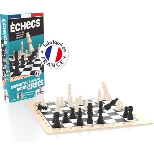 Jeu D'échecs Jeu D'échecs Ducale - Jeu D'échecs Traditionnel - Jeu De Société - Jeu De Stratégie - Fabriqué En France