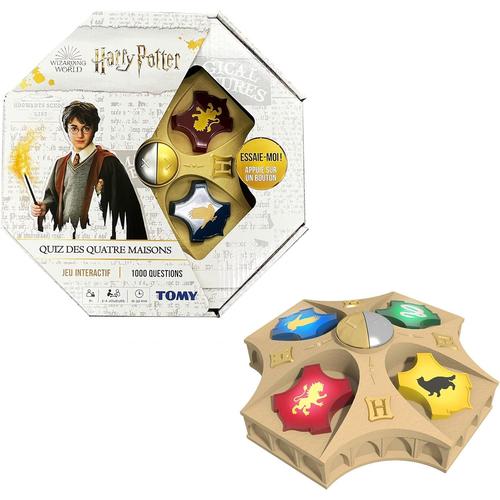 Harry Potter - Le Quiz Des 4 Maisons Harry Potter - Le Quiz Des 4 Maisons Harry Potter Quiz Des 4 Maisons, Jeux De Devinettes En Famille, Jeu Passionnant Pour Les Fans