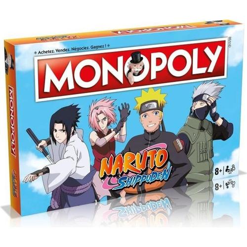 Monopoly Naruto Shippuden Monopoly Naruto Shippuden - Monopoly Naruto Shippuden -Jeu De Société - Jeu De Plateau - A Partir De 8 Ans - 2 À 6 Joueurs Version