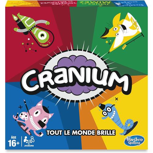 Multicolore Multicolore Cranium, Jeu De Societe, Jeu D'ambiance Adultes Pour Apéros Et Soirées, Version Francaise