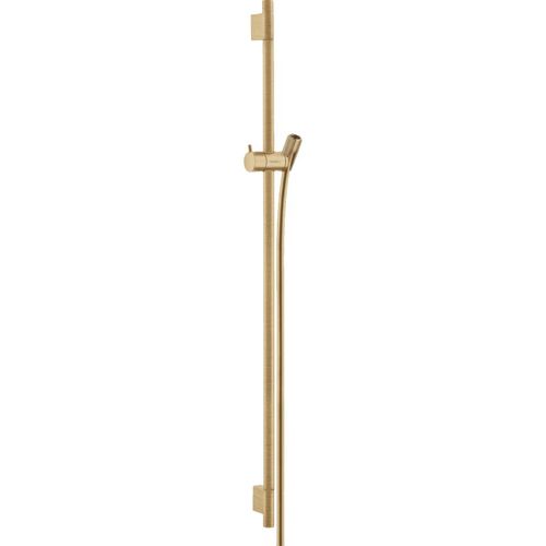 Unica Barre de douche S Puro 90 cm avec flexible de douche bronze brossé (28631140)