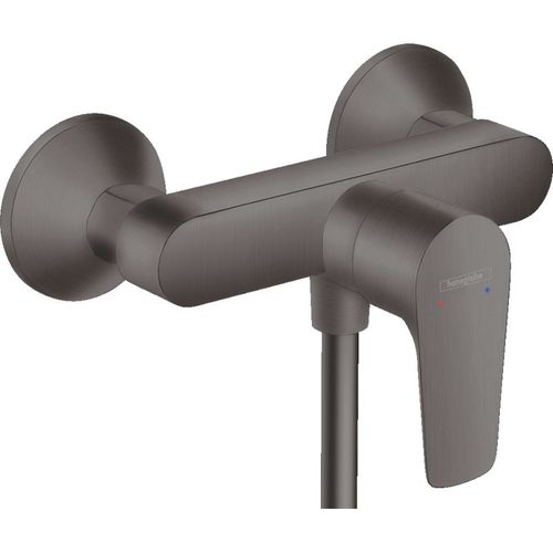 Talis E mitigeur douche, noir chromé brossé (71760340)