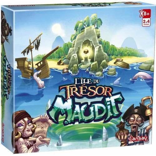 Or Or L'île Du Trésor Maudit - Jeu De Société - Stratégie Entre Amis Ou En Famille - Dès 6 Ans - 2 À 4 Joueurs - Version