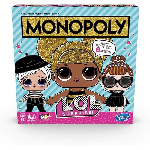 Jeu De Société Surprise Edition Jeu De Société Surprise Edition Monopoly Game : L.O.L. Surprenez ! Jeu De Société Édition Pour Enfants De 8 Ans Et Plus -