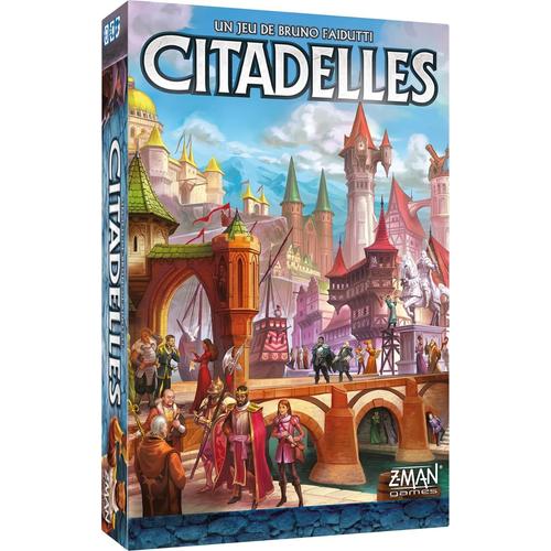 - Z-Man Games - Citadelles : 4e Édition - Jeux De Société - Jeux De Cartes - Jeux De Bluff Et De Stratégie - Adultes Et Enfants À