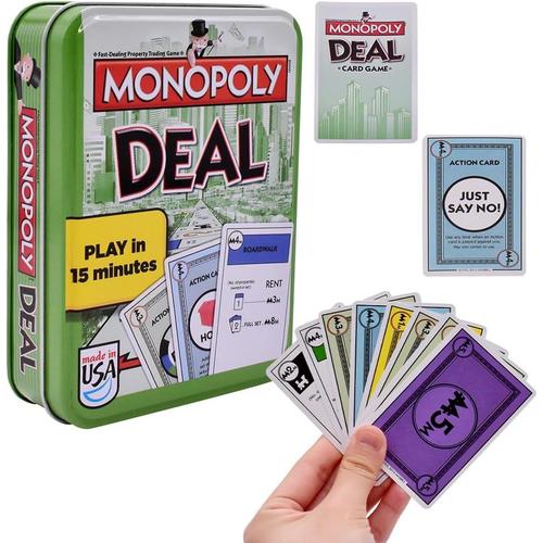 Monopoly Classique, Jeux De Cartes Monopoly Jeu De Societe, Jeu De Plateau Classique Pour La Famille Et Les Enfants, Pour 2 À 5