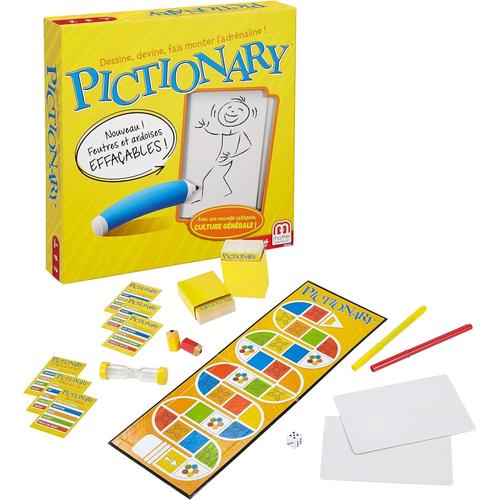 Multicolore Multicolore Dkd50 Pictionary, Jeu De Société Et De Dessin, Version Française, Multicolore