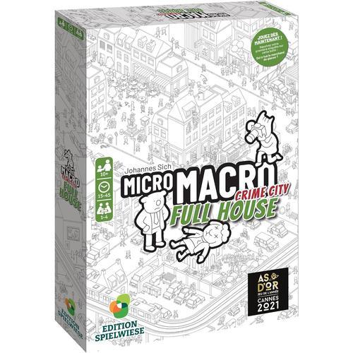 D'or D'or Micro Macro : Full House - Jeu De Société - Jeu D'enquêtes - Pour Toute La Famille - 10 Ans Et Plus - 1 À 4 Joueurs - Version