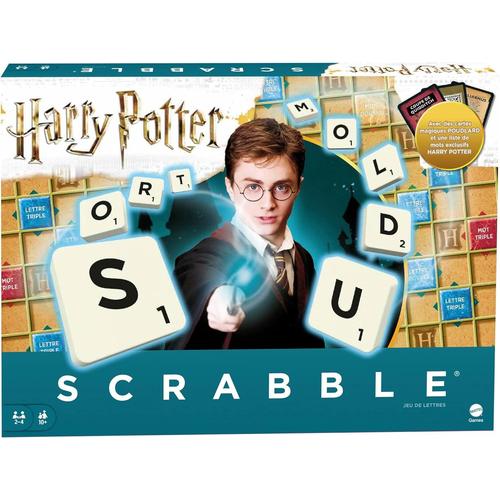 Multicolore Multicolore Gpw41 Scrabble Édition Harry Potter, Jeu De Société Et De Lettres, Version Française (Modèle Aléatoire)