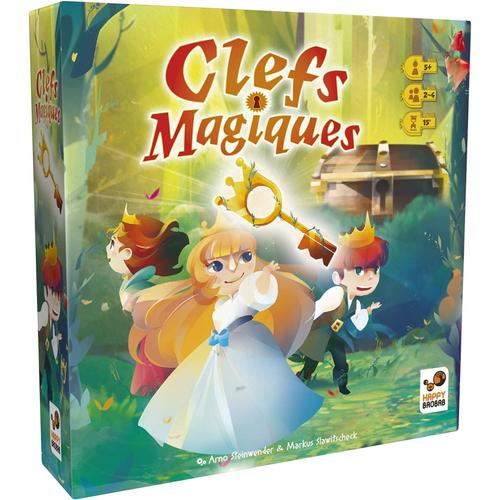 Dorée Dorée Clefs Magiques - Pour Découvrir Le Jeu De Société - Mécanique De Stop Ou Encore - Jeu Enfant - Jeu 5 Ans Et Plus - Grand